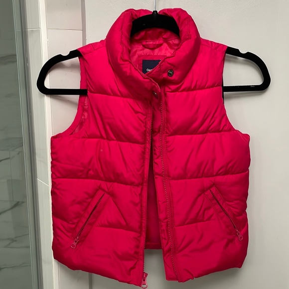 Gap Kids Girls Puffy Vest - Picture 1 of 5